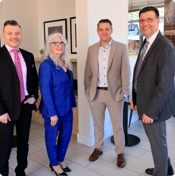 A group of four Datolite team members.